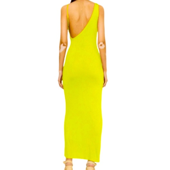 NWT Forte Forte Asymmetric Ribbed Knit Maxi Dress - Brand Size I = US 4 - Picture 2 of 11